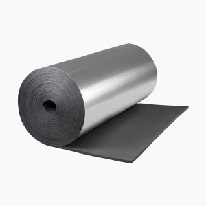 Рулон теплоизоляционный из вспененного каучука с защитным покрытием K-FLEX 16x1000-12 ST AL CLAD Рулон теплоизоляционный из вспененного каучука с защитным покрытием K-FLEX 16x1000-12 ST AL CLAD