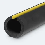 Трубка теплоизоляционная из вспененного каучука с продольным разрезом чёрного цвета K-FLEX 09x060-2 ST/SK
